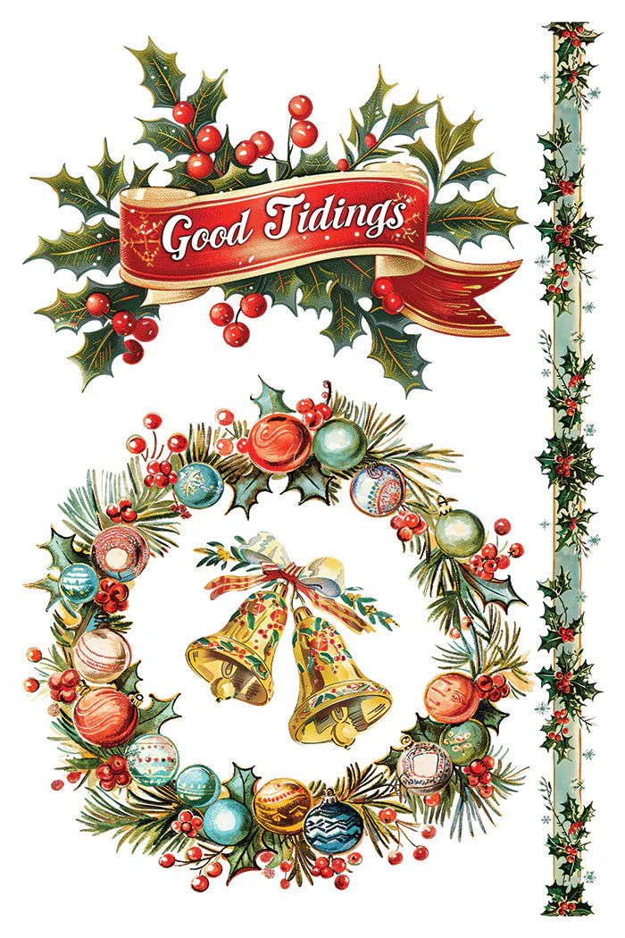 IOD Transfer Kitschy Christmas 8x12