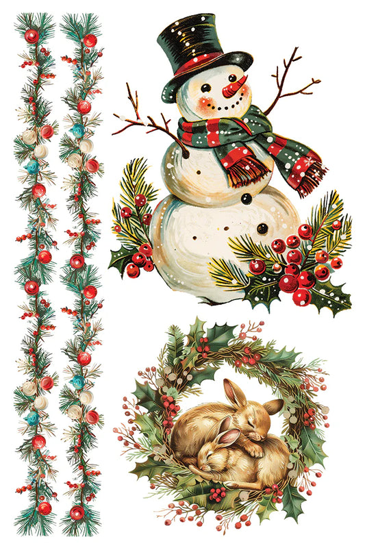 IOD Transfer Kitschy Christmas 8x12