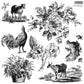 IOD Stamp 12x12 La Campagne