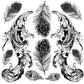 IOD Stamp 12x12 Pavo