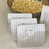 Parchment Pouches Periwinkle Stripe