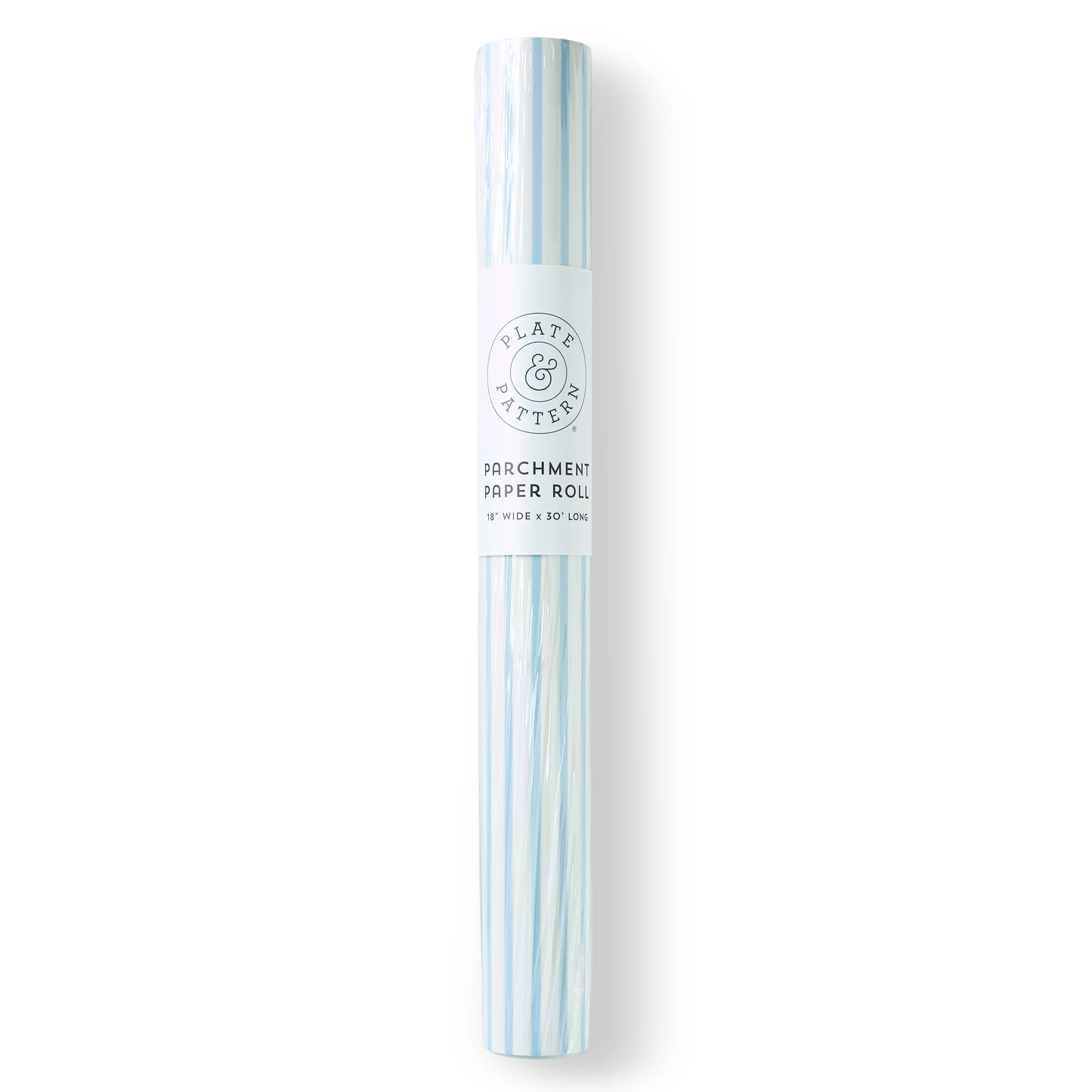 Parchment Roll Periwinkle Stripes