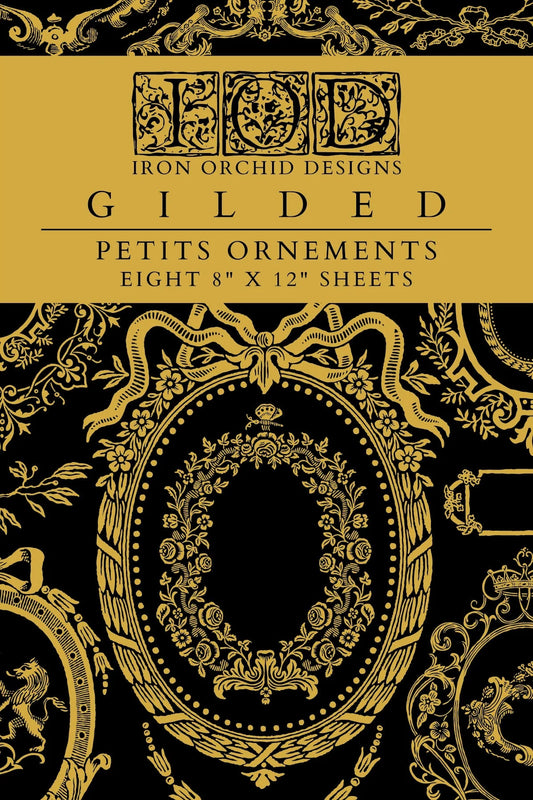 IOD Foil Transfer Petits Ornements 8x12
