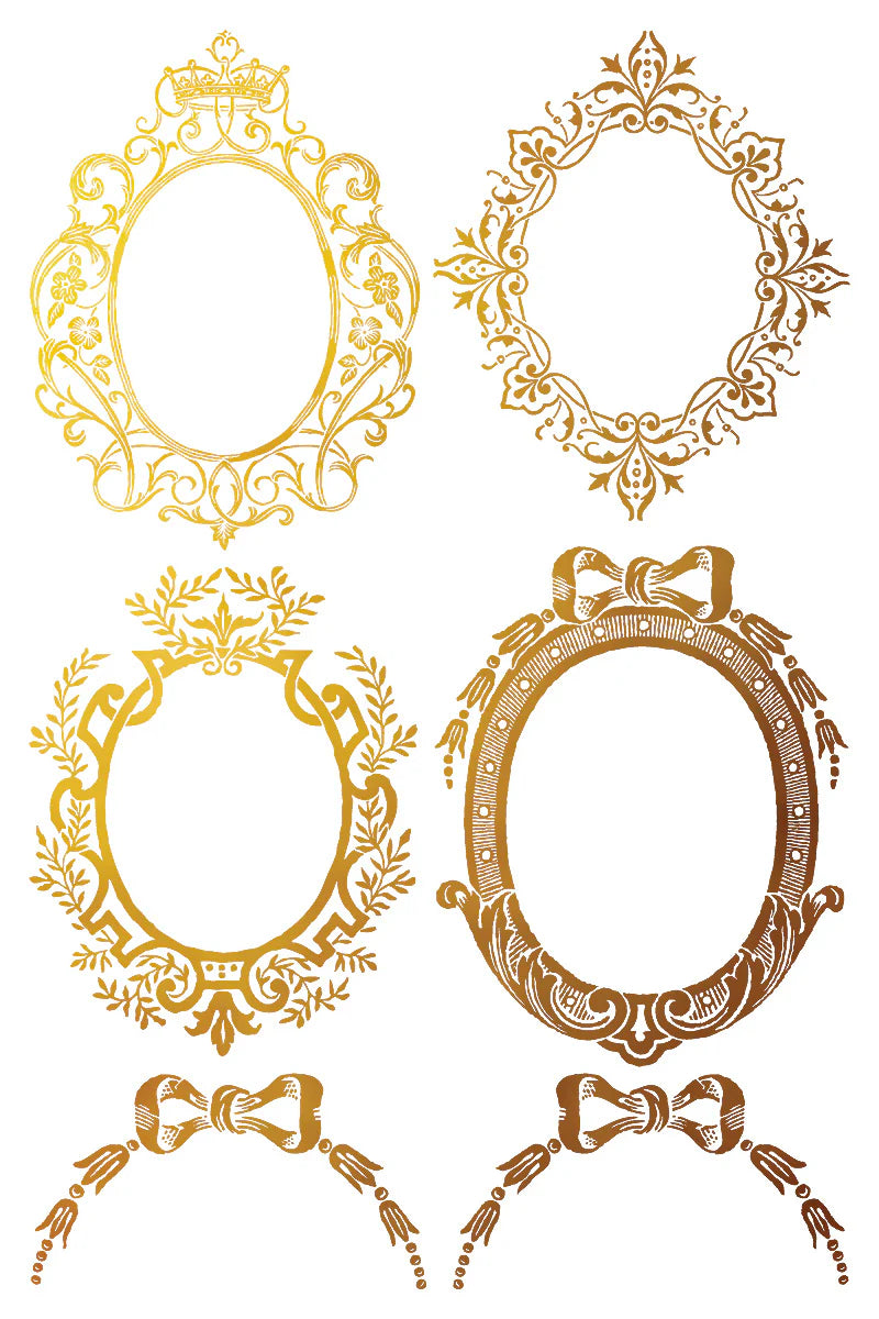 IOD Foil Transfer Petits Ornements 8x12