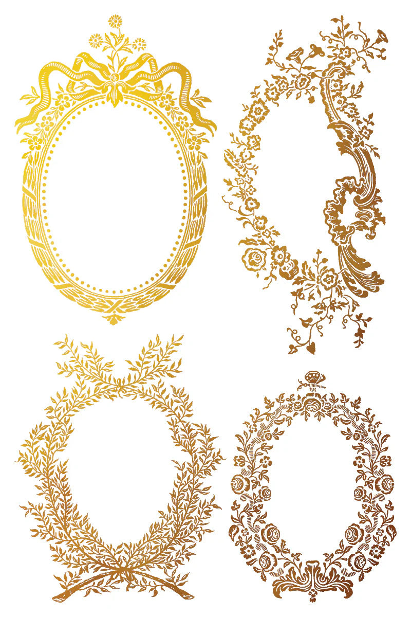 IOD Foil Transfer Petits Ornements 8x12
