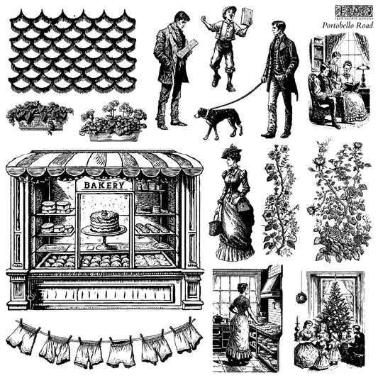 IOD Stamp 12x12 Portobello Road