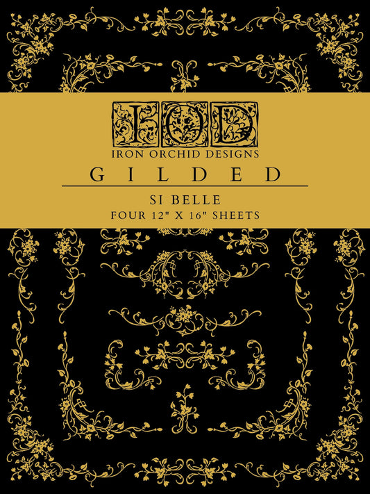 IOD Foil Transfer Si Belle 12x16
