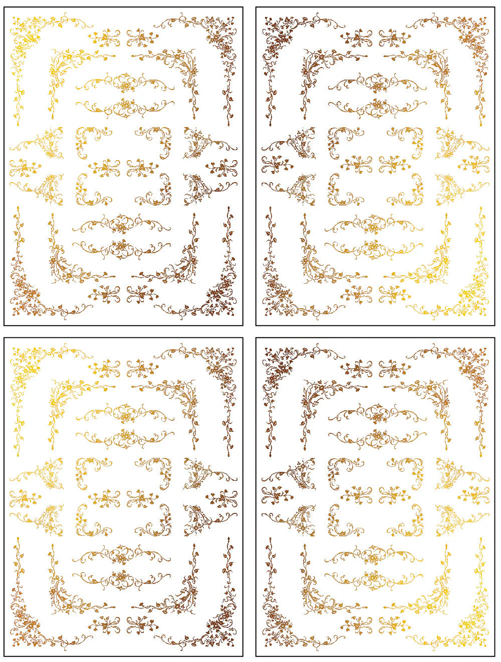 IOD Foil Transfer Si Belle 12x16