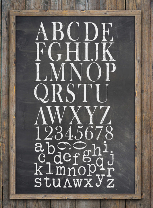 IOD Stamp 12x12 Typesetting