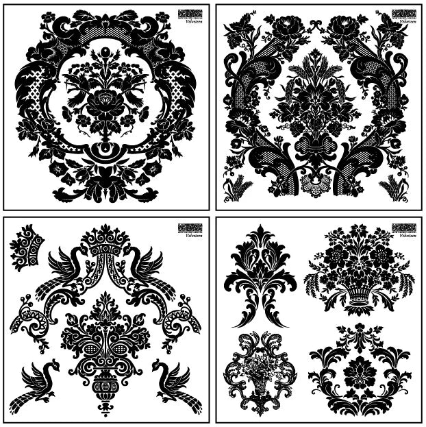 IOD Stamp 6x6 Velveteen